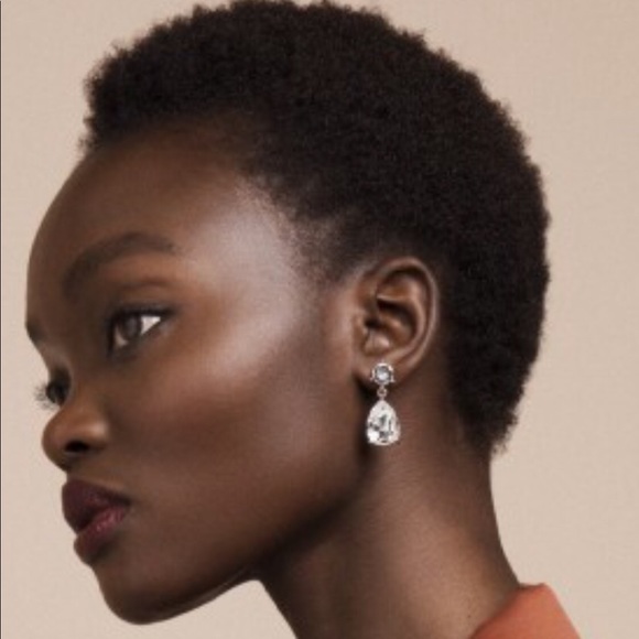 Ted Baker Teardrop Earrings Gold Tone - Picture 2 of 6